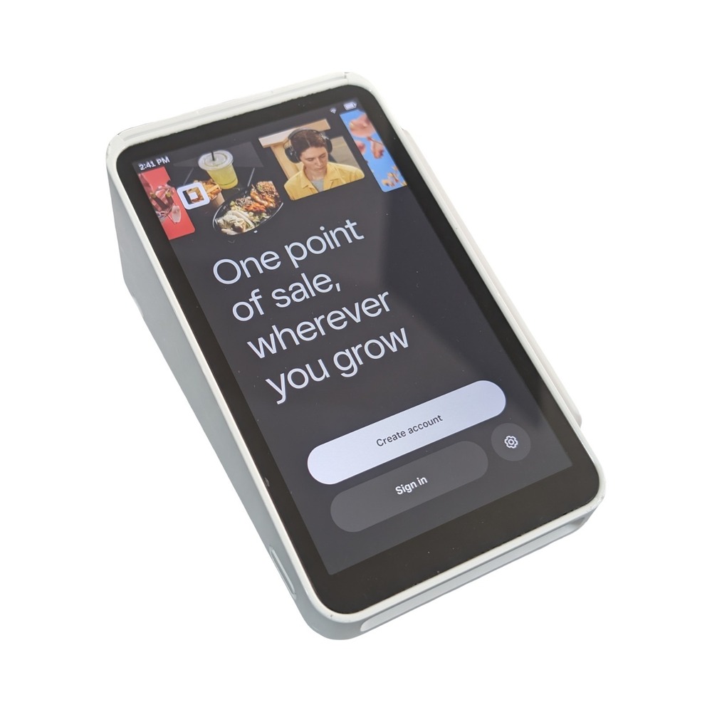 Pp4U Square Credit Card Terminal A-SKU-0584 Used Scuffs Scratches